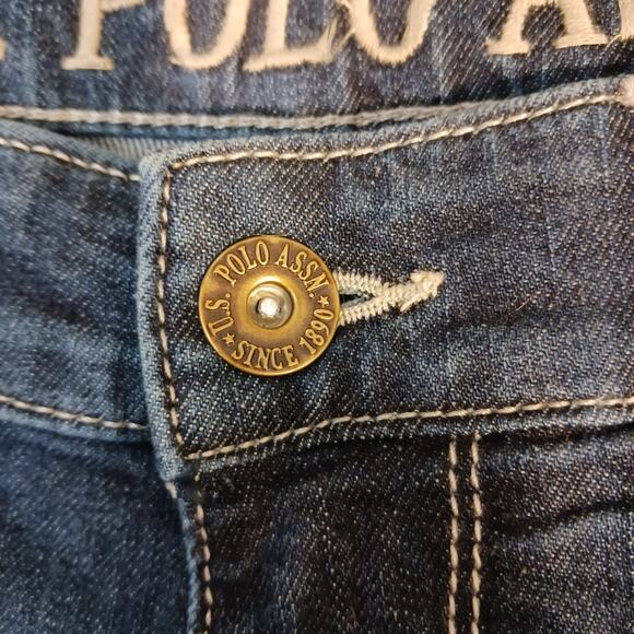 US Polo Assn Jeans Men's 36x43 Blue Acid Straight Preppy Coastal Denim Western - Picture 6 of 16